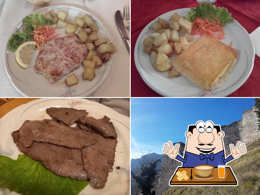 Platti al Trattoria Castelbarco