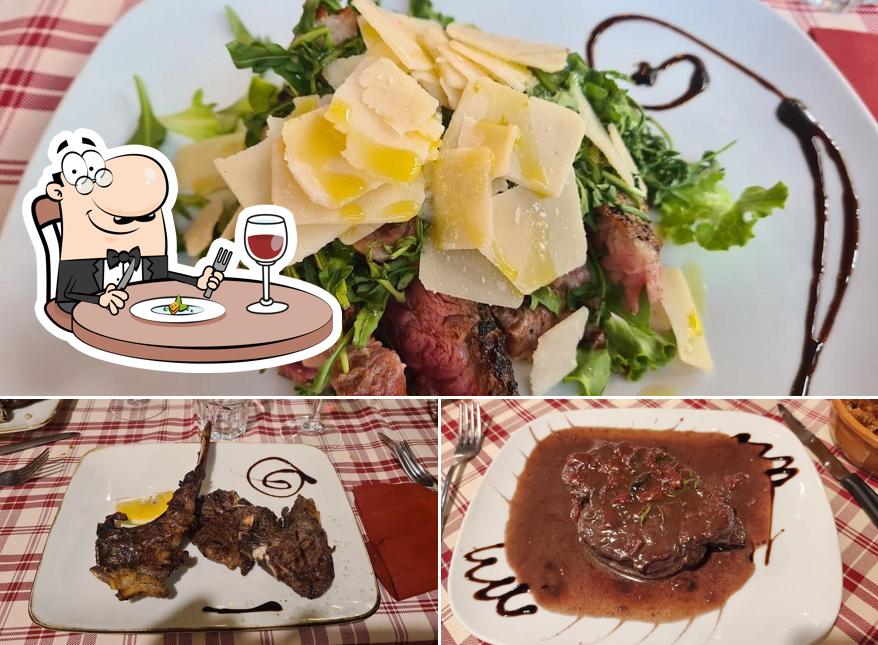 Platti al Trattoria Angiolino