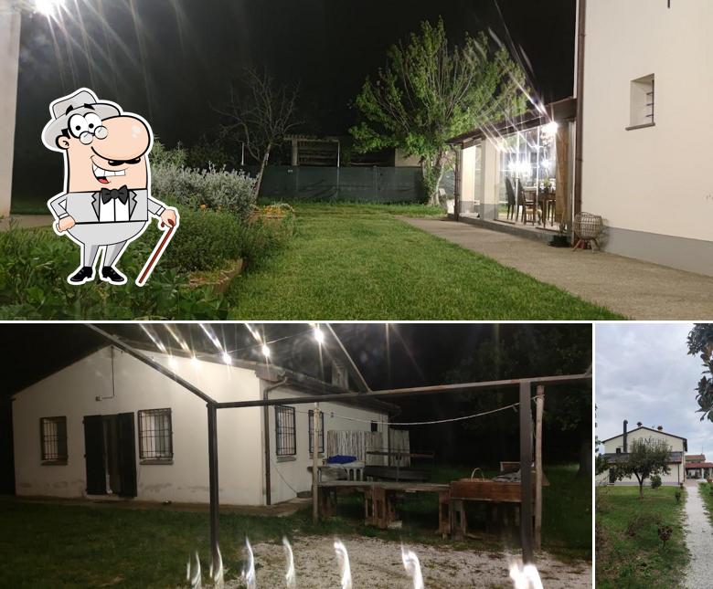 Guarda la parte esterna di Agriturismo I Merisi