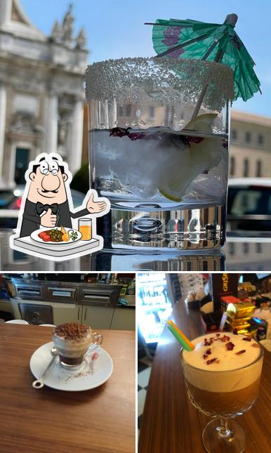 La immagine di cibo e esterno da Bar Roma