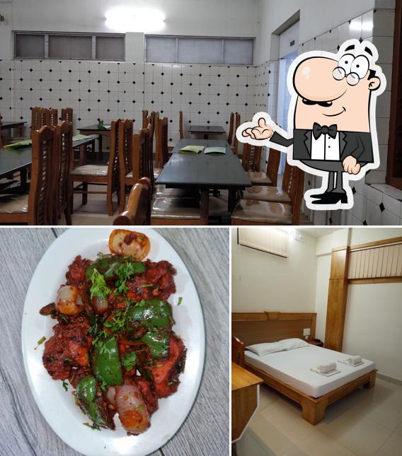 Check out how Bharath Restaurant And Lodging looks inside