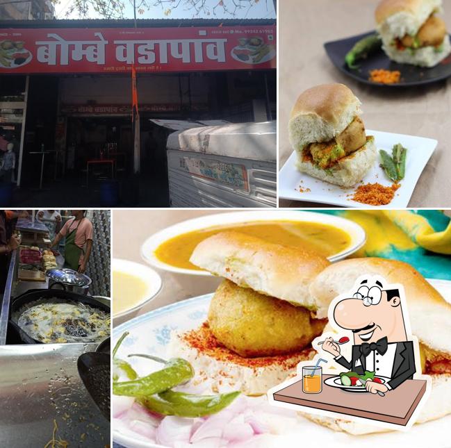 Food at Bombay Vada Pav