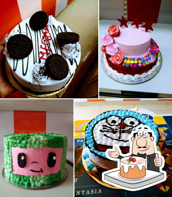 Here's a picture of Cake 'N' Box-'N' Eggless Destination