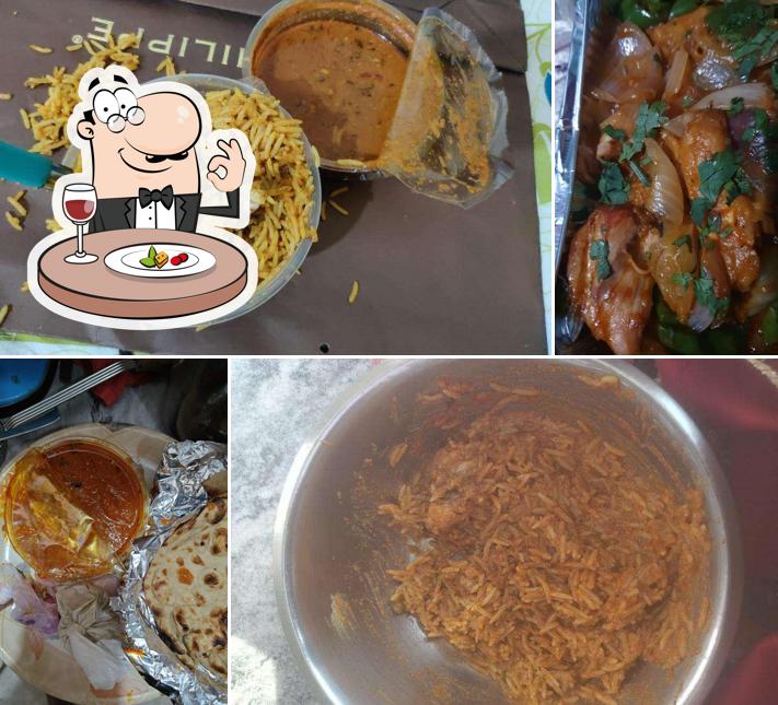 Food at Chawla Chicken