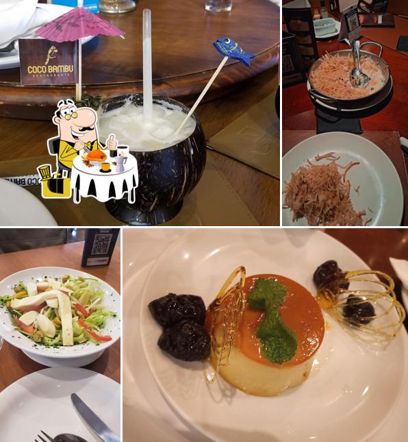 Comida em Coco Bambu Águas Claras