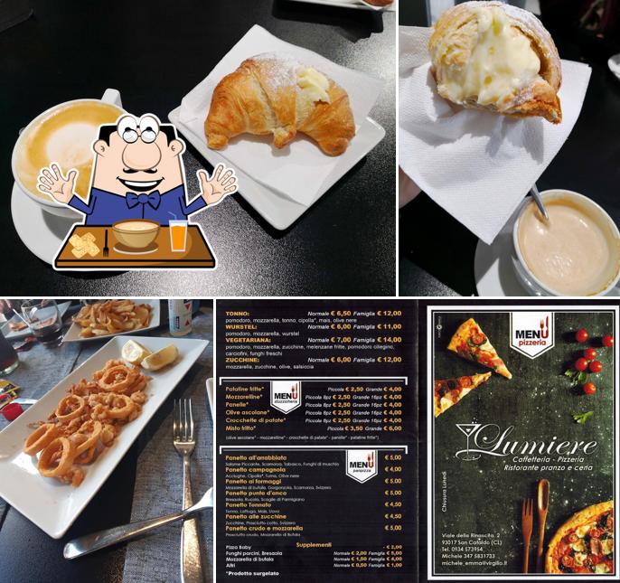 Cibo al Lumiere Caffetteria Pizzeria Ristorante pranzo e cena
