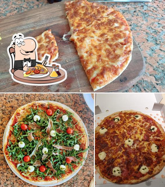 Choisissez des pizzas à Bull Horn