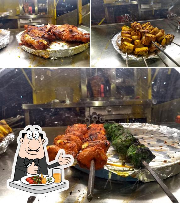 Food at CSK shawarma