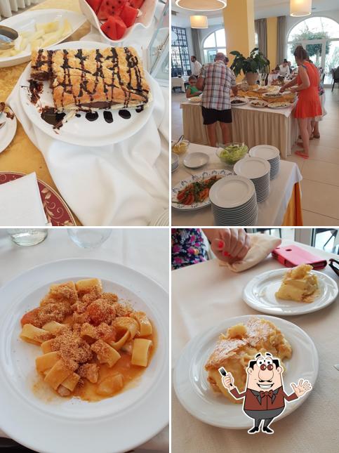 Cibo al Club Azzurro Hotel & Resort