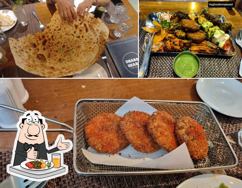 Food at Dhaba Shaba Indian Veg Bistro