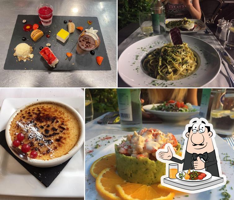 Platti al La courbe du goût, café restaurant de Grange-Canal