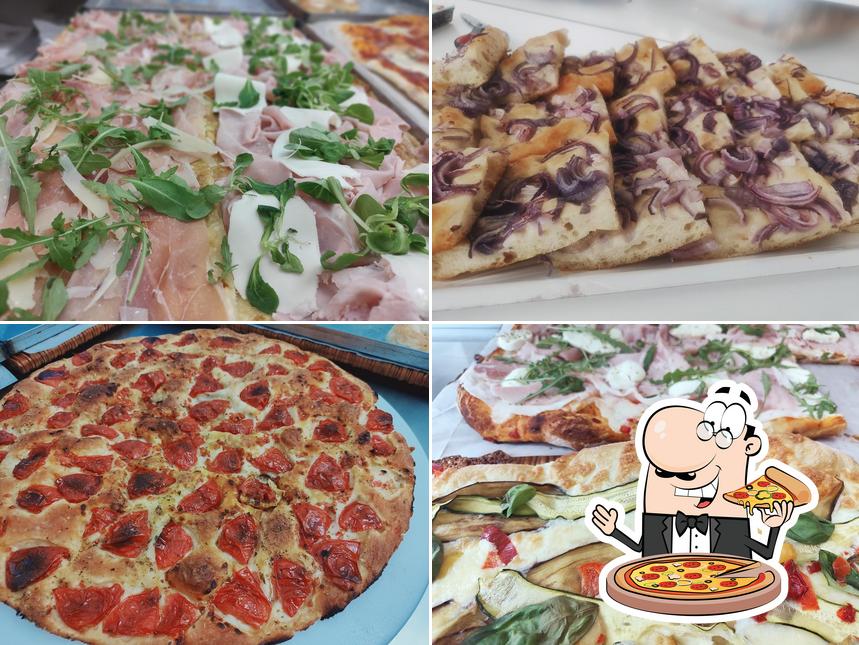Scegli una pizza a Pan Caffè Mary&Fabry