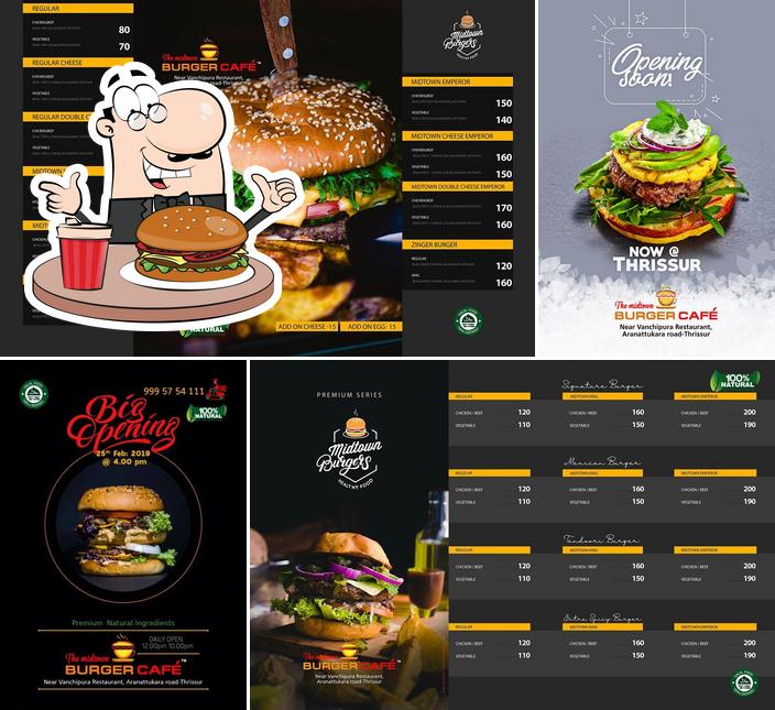 Get a burger at Midtown Restaurant