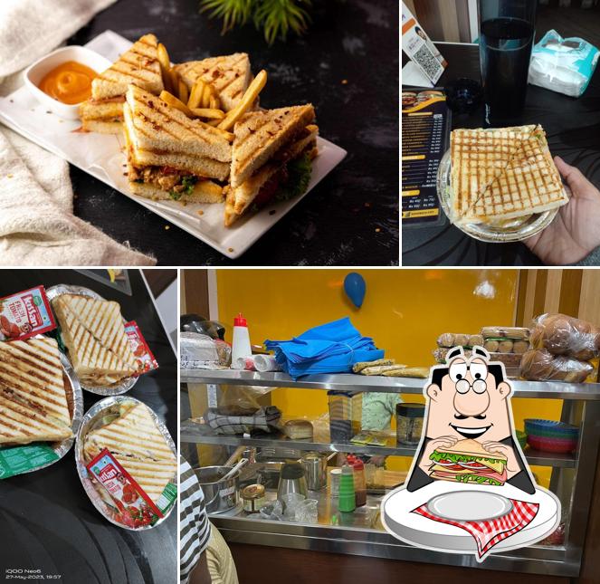 Club sandwich at Sandwich City