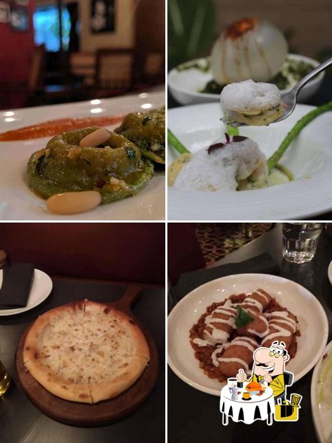 Food at The Bluebop Cafe