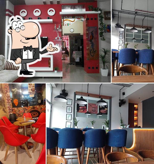 The interior of The Star Cafe