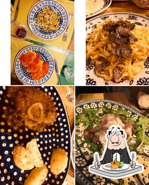 Platti al Trattoria Dell'Orto