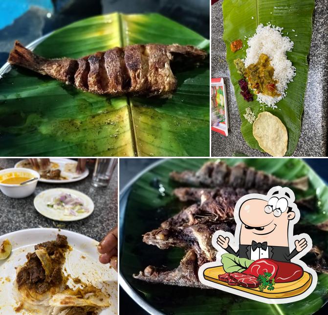 Order meat meals at Malabar Restaurant
