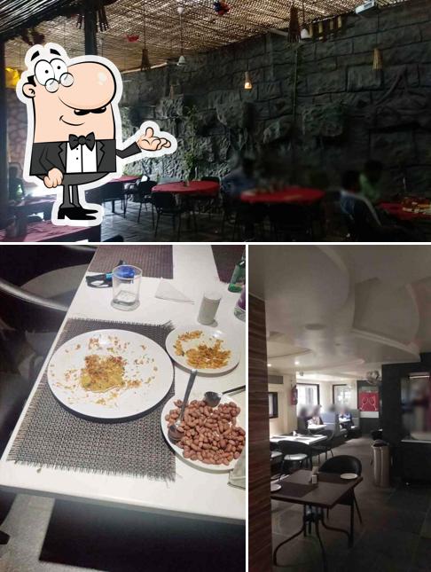 The interior of ATM Restaurant & Bar