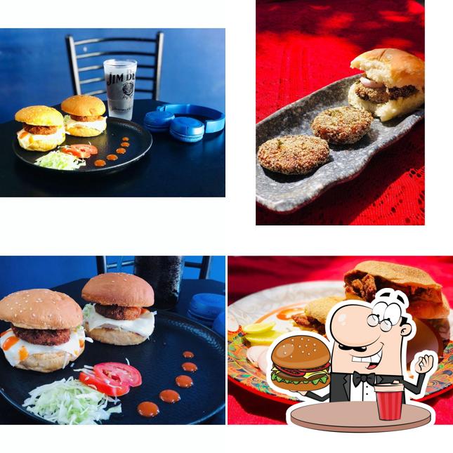 Try out a burger at Cafe Cup Of Joy - Best Goan Cafe