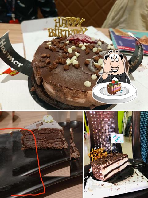 Chocolate cake at Havmor Havfunn - Anna Nagar