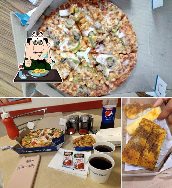 Food at Domino's Pizza Priyadarshini Parisar East, Bhilai
