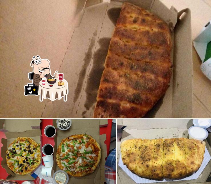 Food at Domino's Pizza