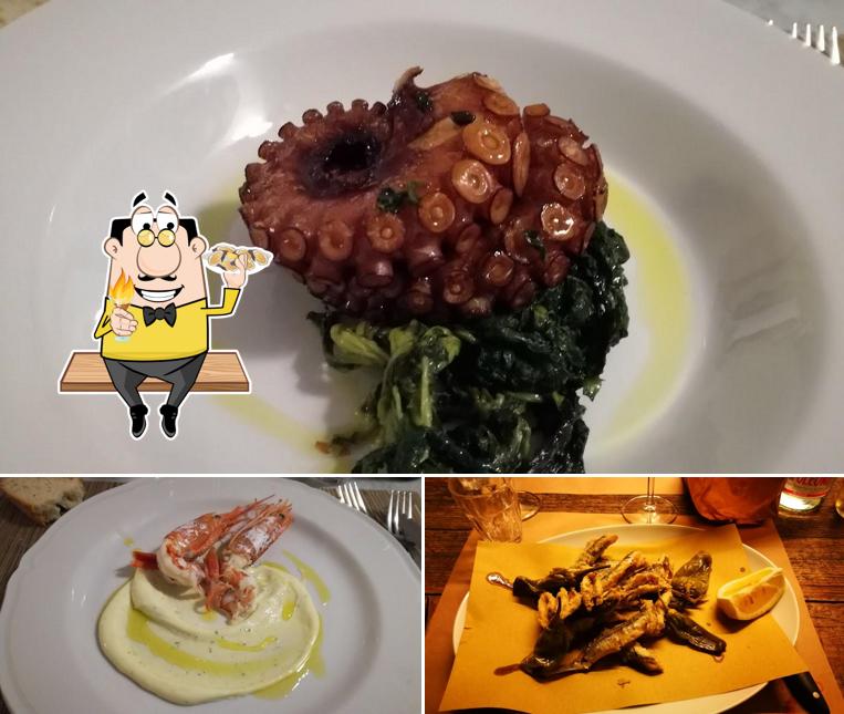 Ordina tra i vari pasti di mare proposti a Molo G Osteria Portuale