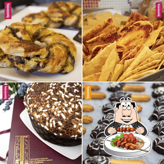 Platti al Pasticceria Pizzeria Lattanzi Lucrezio