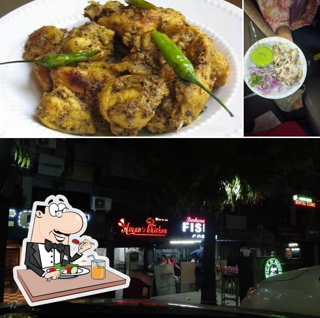 The restaurant's food and exterior