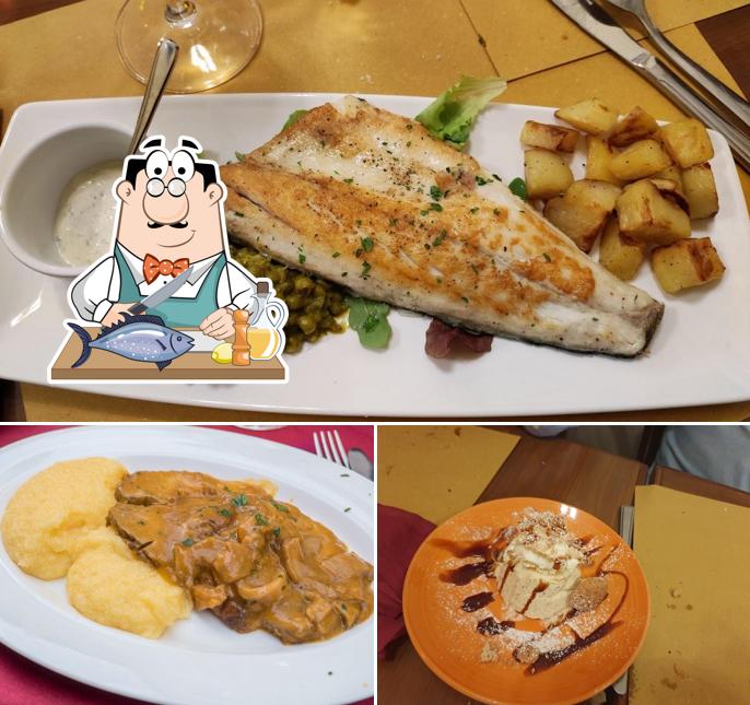 Salmone grigliato al Antica Osteria Ai Carraresi
