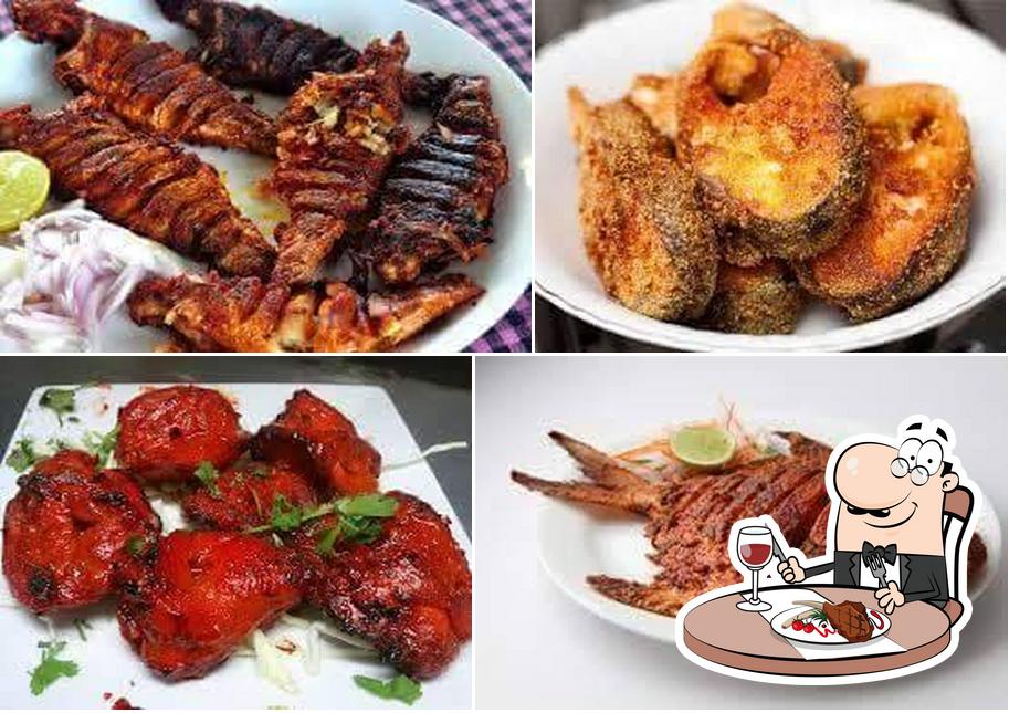 Try out meat meals at Sai Dhaba Kalyan