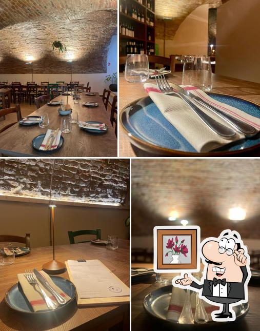 Gli interni di L'Osteria di Via Roma