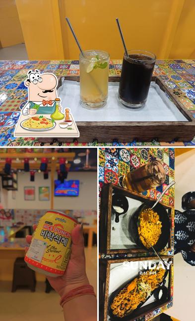 Food at Mr. K Korean Ramyun Cafe