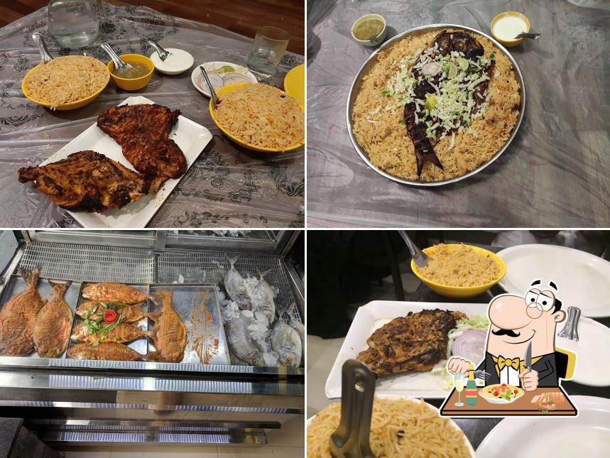 Food at Sahara Cafteria