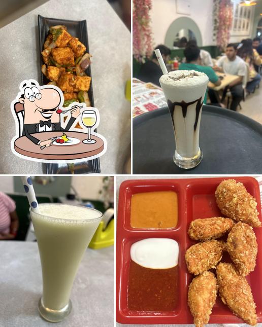Food at Shandar momo restaurant