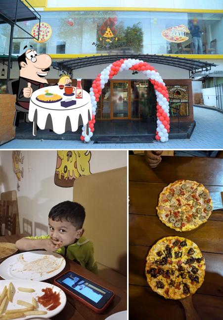 Cheese plate at Sijis Pizza Street