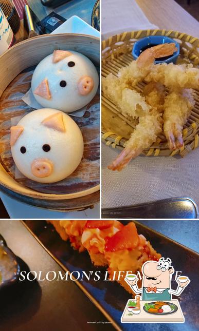 Cibo al Ristorante Sushi Cinese Giapponese Yamada Asian Fusion