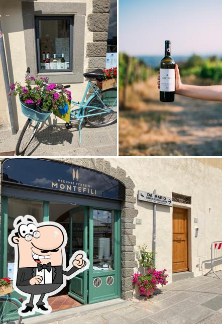 La esterno e bevanda del ristorante