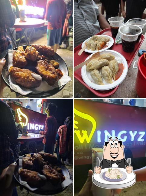 Dumplings at WINGYZ