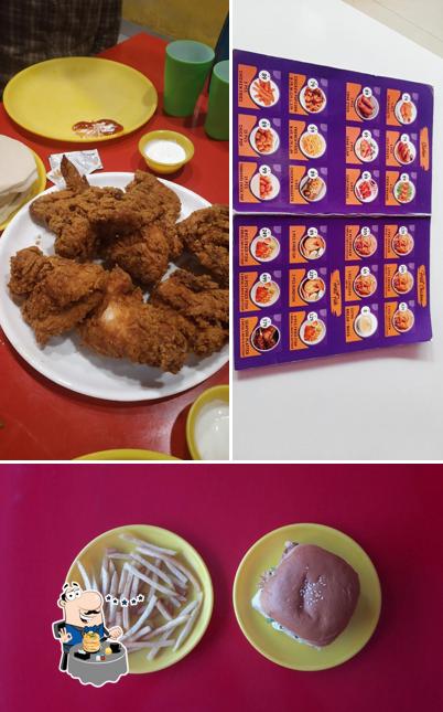 Food at YummY Fish N Chick