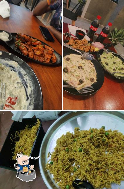 Food at brotherhood cafe