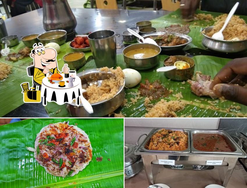 Food at Sri Kumar Hotel