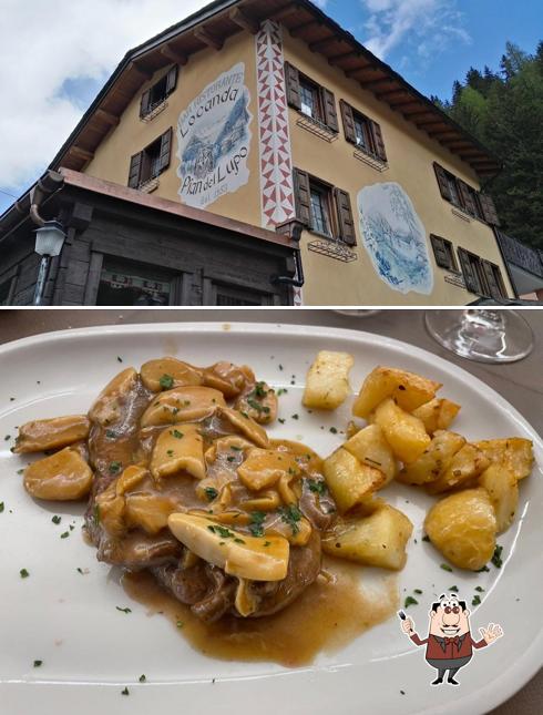 Platti al Locanda Pian del Lupo
