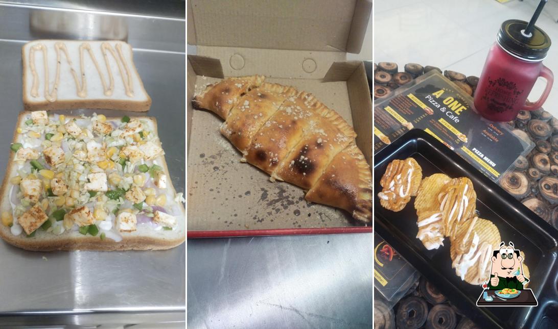 Meals at A-One Pizza & Cafe