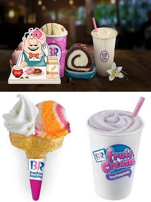 Don’t forget to order a dessert at Baskin Robbins - Ice Cream Desserts