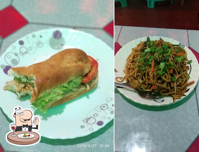 Food at Burger Corner