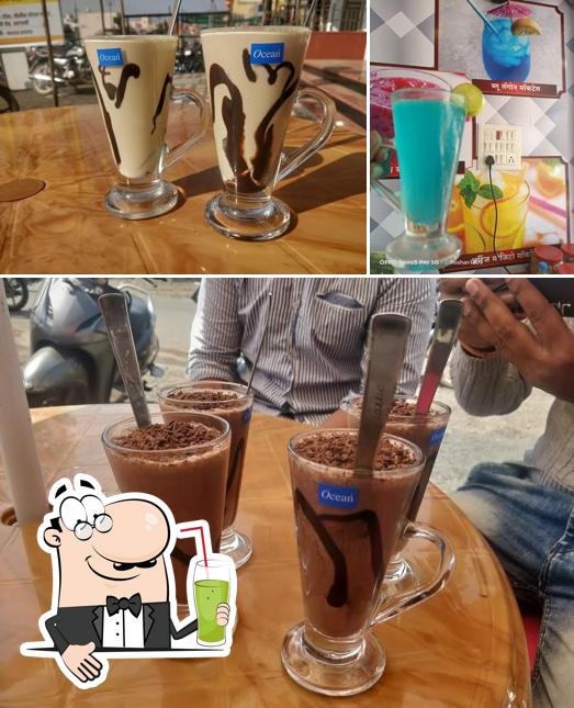 Enjoy a beverage at CAFE SWARAJYA SPECIAL ATPADI