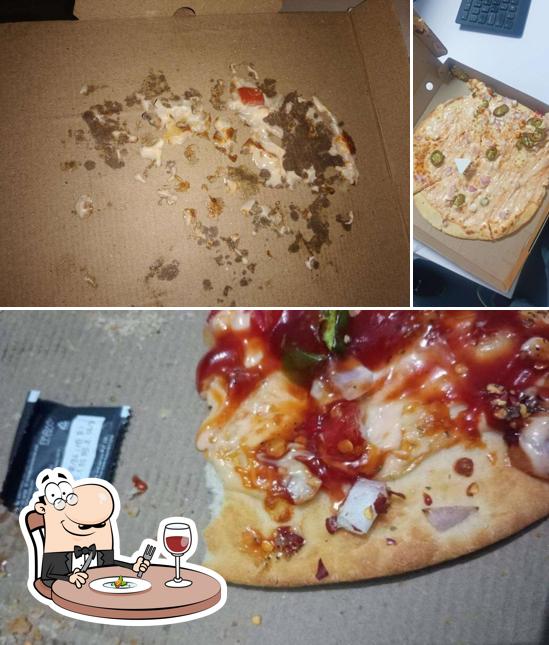 Food at Captain Sam's Pizza