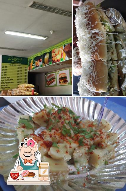 Order one of the sweet dishes